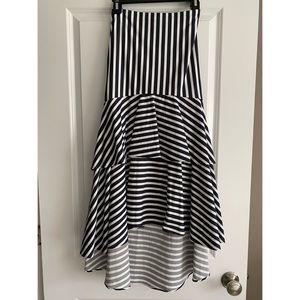 Banana Republic Tiered Cotton Skirt